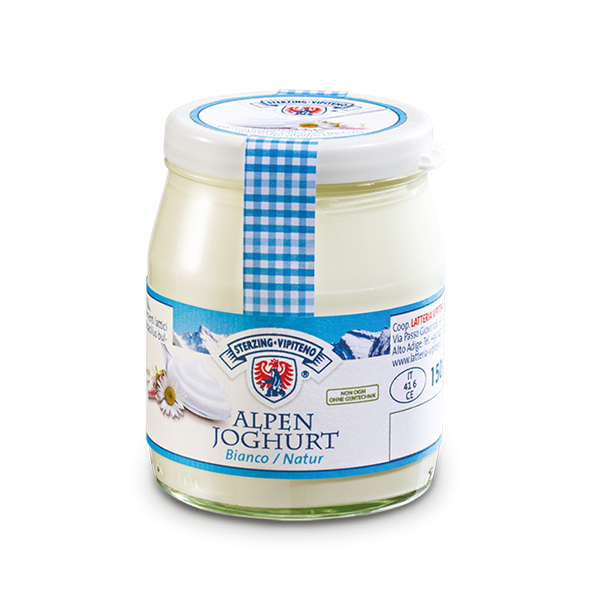 Yogurt Vetro Gr. 150 Intero Bianco