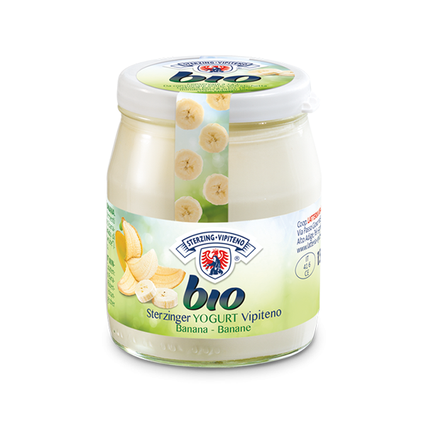 Yogurt Bio Vetro Banana Gr. 150