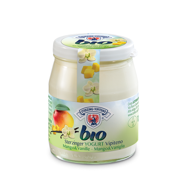 Yogurt Bio Vetro Mango Vaniglia Gr. 150