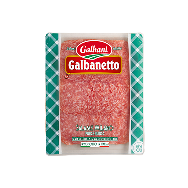 Salame Milano Affettato Galbani Gr.100