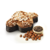 Colomba al cioccolato con glassa alla nocciola Kg. 1