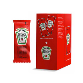 Ketchup Heinz in bustine (200 pezzi)