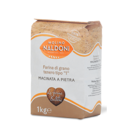 Farina di Grano Tenero Romagnolo Macinata a Pietra Tipo 1 Kg. 1