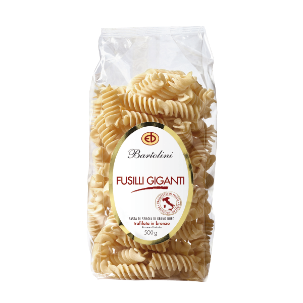 Fusilli Giganti Trafilati al Bronzo Gr. 500