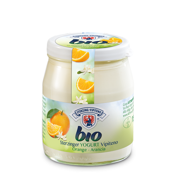 Yogurt Bio Vetro Arancia Gr. 150