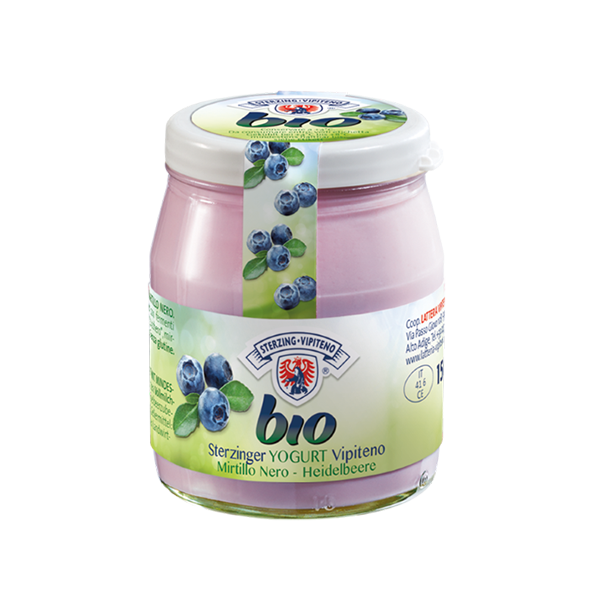 Acquista Yogurt Bio Vetro Mirtillo Nero Gr. 150 di Latteria