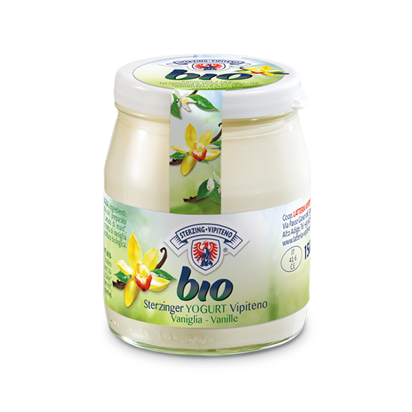Acquista Yogurt Bio Vetro Vaniglia Gr. 150 di Latteria Vipiteno